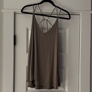 ANGL women’s strappy tank top blouse size Small